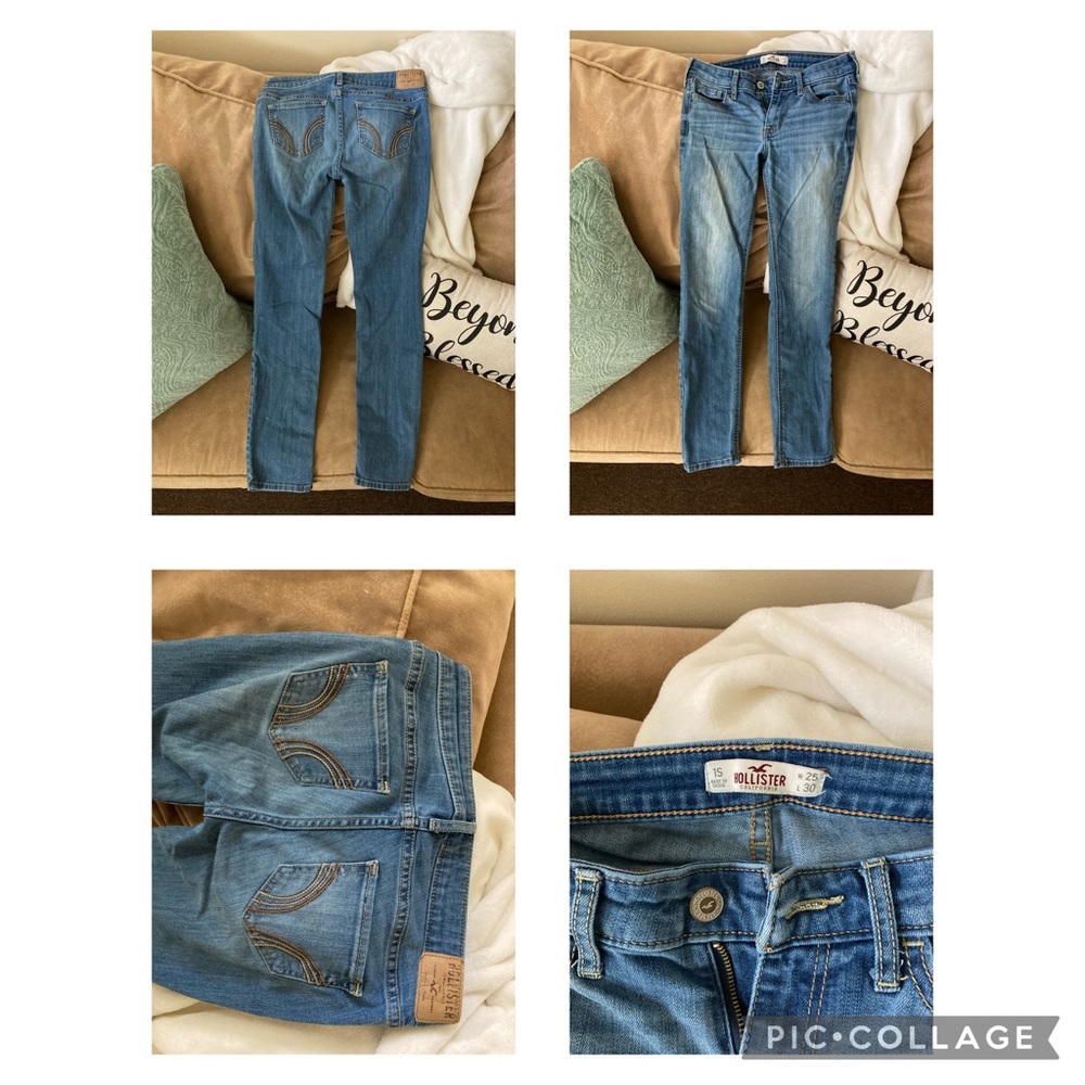 Hollister women’s size 1S medium wash jeans